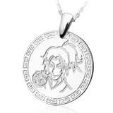 跖 假千机铜盘925银 盗王之王 银链加长版和灵