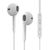BYZ S366 入耳式手机耳机 立体重低音有线耳麦  适用小米苹果iPhone6/6P 白色