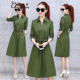 【纯钻秋装女装连衣裙2018秋冬新款女韩版时