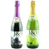 【西班牙 J&W 艾加 红\/青葡萄汁碳酸饮料 750