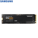 三星（SAMSUNG）250GB SSD固态硬盘 M.2接口(NVMe协议) 970 EVO（MZ-V7E250BW）