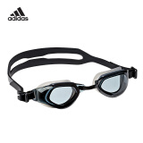 阿迪达斯（adidas）儿童泳镜 男女童高清防雾游泳眼镜 防水可调节训练游泳镜 BR5824 黑色