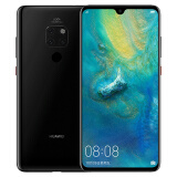 华为 HUAWEI Mate 20 麒麟980AI智能芯片全面屏超微距影像超大广角徕卡三摄6GB+128GB亮黑色全网通版双4G手机