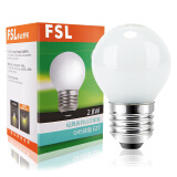 佛山照明（FSL）LED球泡大口节能灯泡E27黄光3000K2.8W