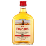 爱德华爵士（Sir Edward’s）洋酒英国原装进口 调配型 调和酒苏格兰 威士忌 原味 350ml 酒版 小瓶酒