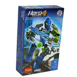 【木修英雄工厂4拼装拼插积木男女孩儿童玩具