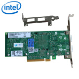 英特尔（Intel） X520-DA2 E10G42BTDABLK万兆网卡82599芯片双口光纤 X520DA2 配2个10G intel单模块