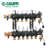 卡莱菲（CALEFFI）地暖集分水器工程塑料一体式组装 5支路