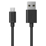 Anker A7103 Micro USB 安卓接口手机数据线/充电线 0.9米 黑色 适于三星/小米/魅族/索尼/HTC/华为等