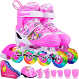 【小状元 溜冰鞋 儿童全套装男女旱冰鞋滑冰鞋