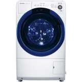 夏普（SHARP）7公斤 斜式滚筒洗衣机 变频大口径 向日葵镜面洗净XQG70-6745W-A