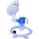 英华融泰雾化面罩成人儿童雾化吸入器家用医用雾化机配件通用雾化管B16套 B16成人弯头面罩