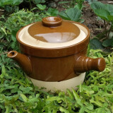 【金熊油壶和老式传统熬药砂锅煎药锅 中药壶