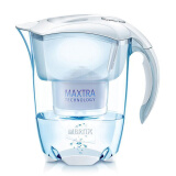 【欧洲原装】碧然德（BRITA）过滤净水器 家用滤水壶 净水壶滤芯 尊享Elemaris3.5L套装白色 1壶1芯