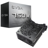 EVGA 额定750w电源 (主动式PFC/2年质保/12cm静音风扇/12V稳压//完整保护机制)