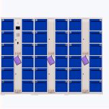 京裕智能信报箱信报柜投递柜报纸柜快递柜自助寄存信箱非接触式电子存包柜 36门 智能刷卡系统