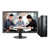 联想（ThinkCentre）E73S台式办公电脑整机（i5-4460T 4G 500G 三年上门Win10）21.5英寸10ENA01VCD