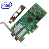 英特尔（Intel） I350-F2千兆网卡PCI-E千兆双光口多模光纤网卡i350 I350F2盒包