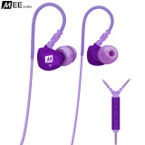 MEELECTRONICS M6P 入耳式运动耳机 立体声线控音乐耳机 紫色