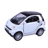 【奔驰 smart 1:32合金汽车模型 儿童铁车模型