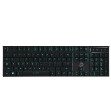 达尔优（dareu）EK820机械键盘 有线键盘 游戏键盘 104键 背光 超薄触控 巧克力键帽 办公键盘 黑色红轴