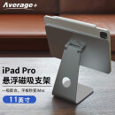 Average+ 苹果iPadPro/mini悬浮磁吸支架11/12.9/10.5英寸平板铝合金支架  iPadPro11英寸/10.9英寸铝合金支架
