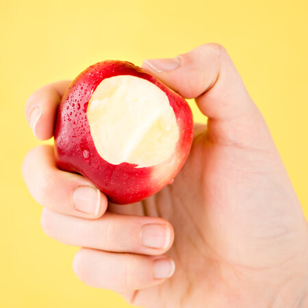 新西兰ROCKIT乐淇苹果 5粒筒装 单筒重约205g 生鲜苹果水果