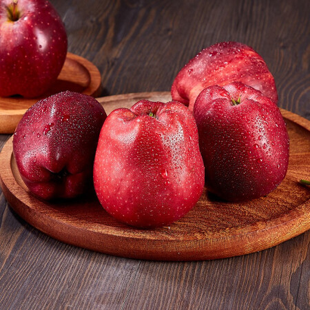 潘苹果 甘肃天水花牛苹果 9粒装 单果260g以上 净重2.5kg 新鲜水果 