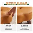 家逸实木小凳子家用换鞋凳客厅小板凳办公室脚踏矮凳软包沙发凳