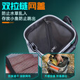 威拓森可折叠打水桶钓鱼装鱼小水桶手提桶 13L【24*24灰】 送5M绳