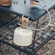 SooGree户外露营分体炉头气罐挂钩不锈钢便携桌边收纳挂钩野餐配件挂扣 GSW88566气罐挂钩不锈钢1件