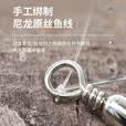 辰义 白条专杀鱼钩夜光串钩白条串钩翘嘴钓白条七星钩白光金钩带笼 金属饵笼【10个】 其他