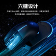 惠普（HP）M100有线游戏鼠标 RGB呼吸灯机械电竞 lol吃鸡csgo笔记本台式机电脑办公通用 白色静音