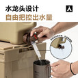 牧高笛（MOBIGARDEN）储水桶 户外露营便携车载大容量饮水桶20L NX22674002 暖沙色