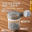 小熊（Bear）玻璃茶壶 泡茶壶飘逸杯耐热高硼硅玻璃茶具800ml大容量茶水分离