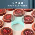 天弗中国象棋实木紫檀象棋红木象棋高档木质棋盘大号黑檀木送长辈 50#[红花梨木象棋]+木质棋盘 正品保障