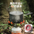 火枫轻山泡面锅 户外露营炉炊具套装集热防风蒸煮锅具徒步登山装备 轻山泡面锅