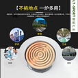 骆穂豆电炉丝炉灶电炉子炒菜电炉灶家用取暖煮茶电阻丝火炉双层加厚商用 500w含插头