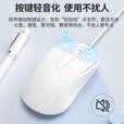 B.O.W航世 M139U 有线鼠标 静音办公鼠标 笔记本电脑家用鼠标 白色【企业采购低价】