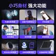 神眸门口摄像头无线免插电监控可充电池家用室内外入户楼道免打孔110°大广角带夜视手机远程BC22
