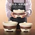 OEMG围炉煮茶炉套装器具烧烤炉碳炉子老式陶土打边炉家用室内户外庭院 大号炉+陶瓷隔片+烤网+防烫架