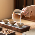 心楠大号围炉煮茶炉炭炉木碳露营烧烤炉烧烤架取暖炉碳陶泥户外打边炉 烤奶罐