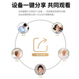 TCL4g监控无线摄像头室内无需连wifi终身免流量手机远程监控器360度无死角带夜视家用插电不用网络