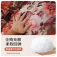 gosoo户外折叠椅露营椅子躺椅加棉高背月亮椅可躺可睡办公室午休椅红花