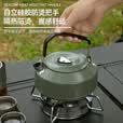 布比克（BUERK）露营户外烧水壶煮水泡茶专用便携式304不锈钢茶家用 1.2L
