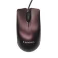联想（Lenovo）有线鼠标 商务办公鼠标 家用台式机笔记本鼠标 USB接口 【Darren BM】0.6米有线鼠标/紫色