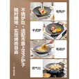 原始人卡式炉烤盘户外露营铁板烧烤盘麦饭石韩式家用电磁炉烤肉盘