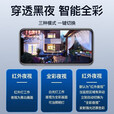 好趣家用监控摄像头1000万超清双摄无线WiFi双向视频通话手机远程监控360度无死角带夜视 云存储