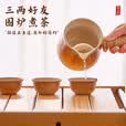 探险者（TAN XIAN ZHE）围炉煮茶全套罐罐壶户外烧水壶围炉煮茶器具全套炭炉煮茶壶套装 【一壶四杯】陶制罐罐壶+圆杯4只