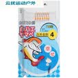 糜岚白条串钩七星钩钓组白光金钩7钩带笼子钓笼钩白条钩专杀 7 钩绿点铁饵笼3付 2.5号